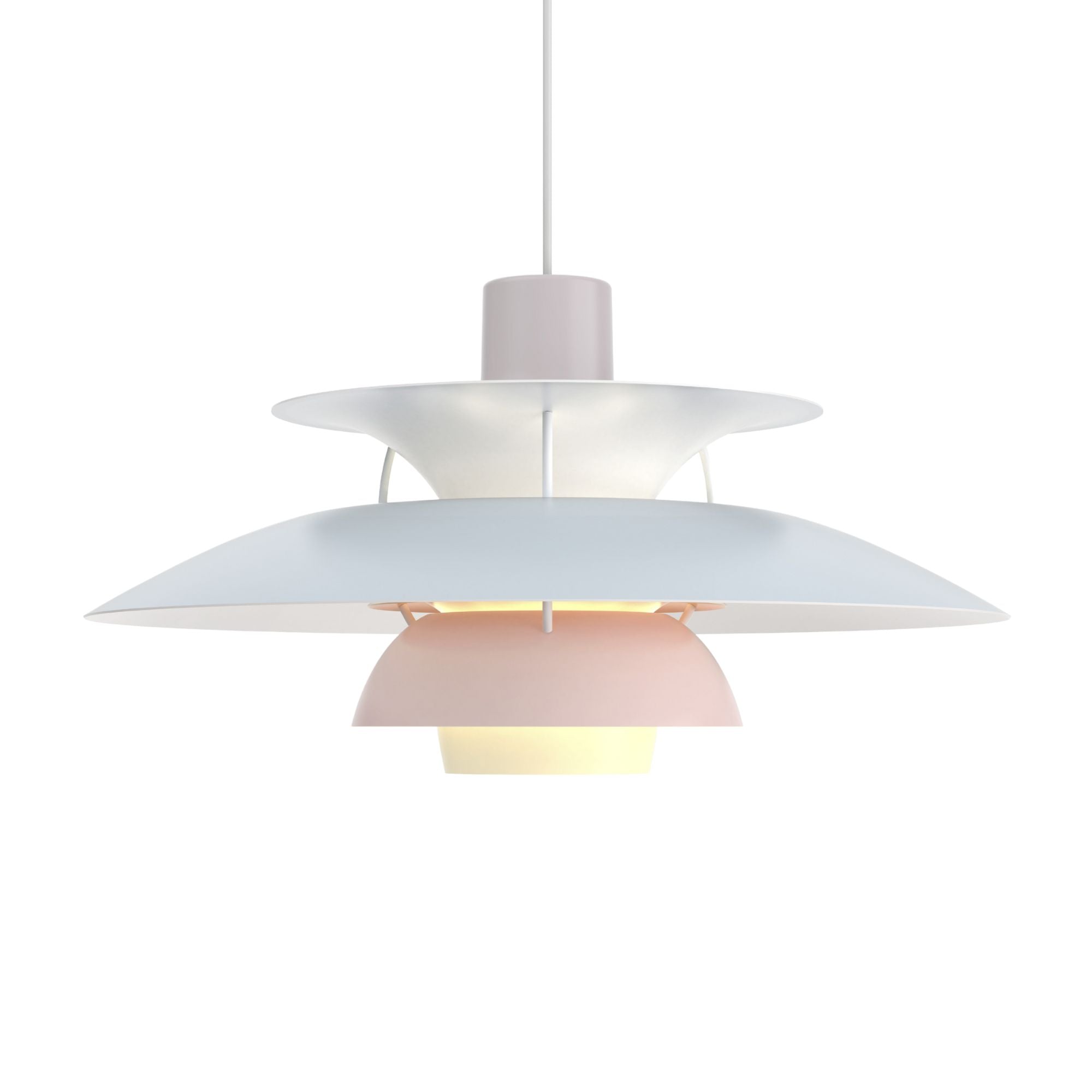 PH 5 Pendant - Pastels Oyster Blue Rose