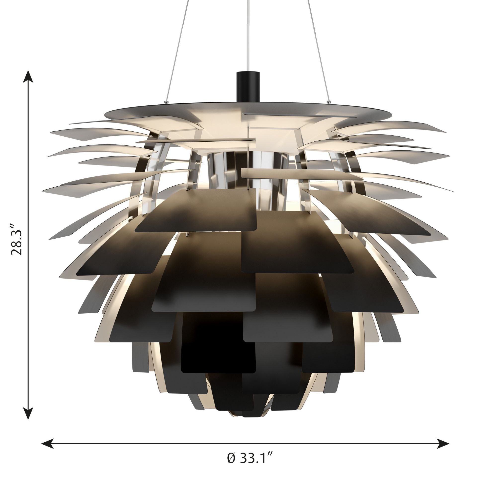 PH Artichoke - Black Pendant Light | Louis Poulsen | DSHOP