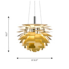 PH Artichoke - Dimensions - Small