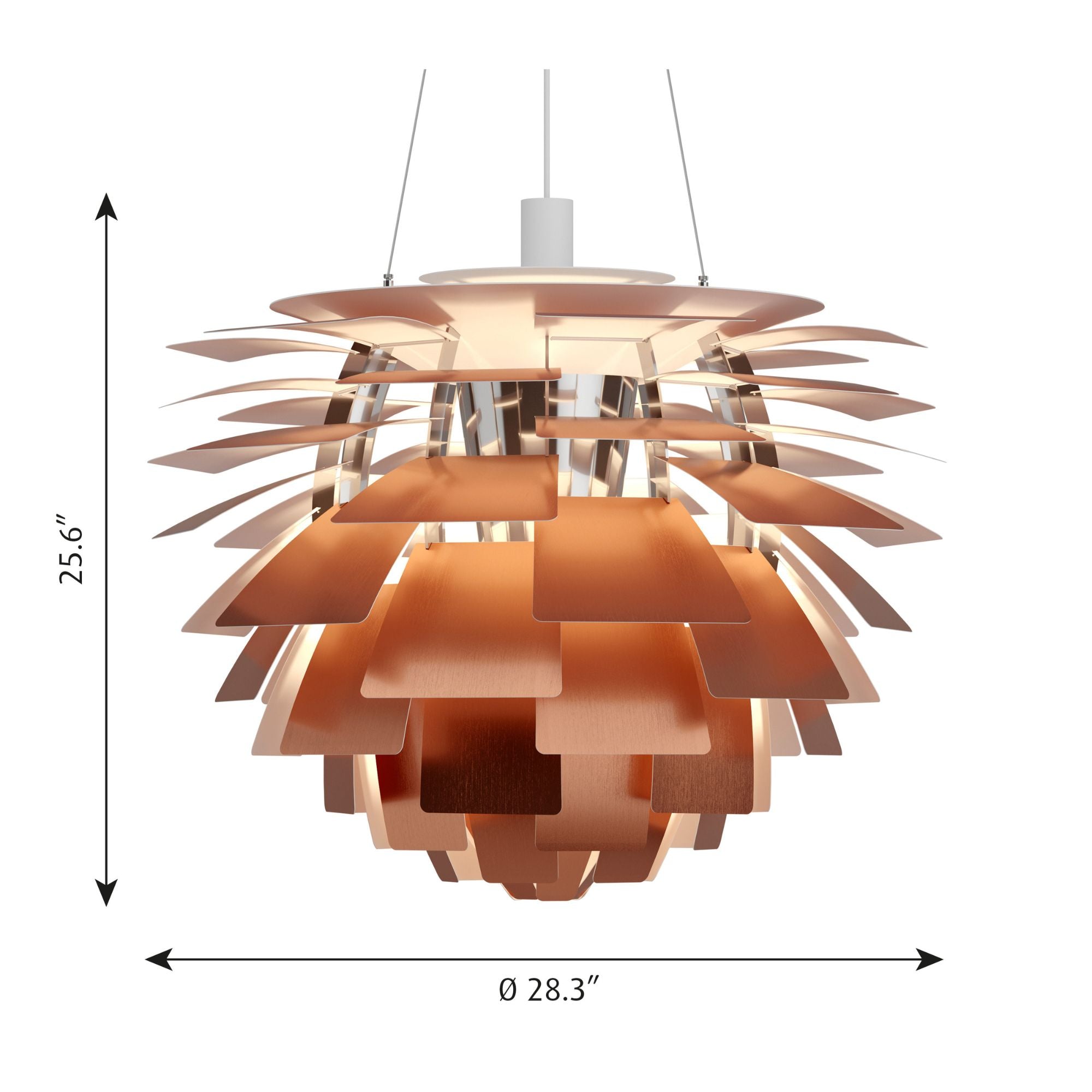 PH Artichoke - Copper Pendant Light | Louis Poulsen | DSHOP
