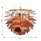 PH Artichoke - Dimensions - X Large