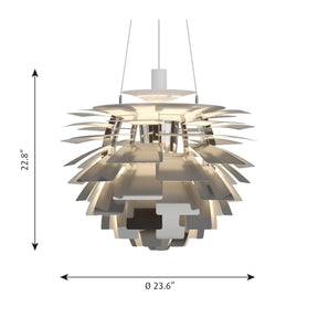 PH Artichoke - Dimensions - Medium