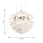 PH Artichoke - Dimensions - Medium