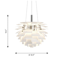 PH Artichoke - Dimensions - Small