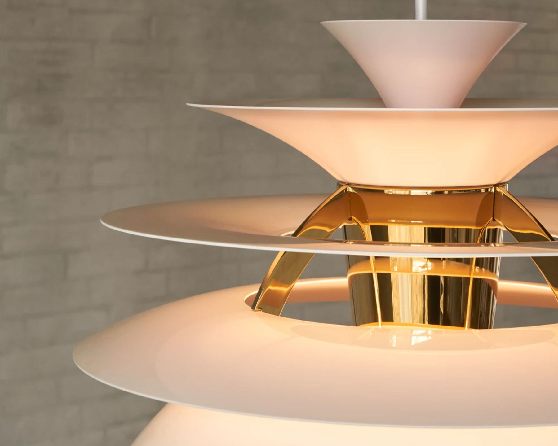 Brass & Blush Pendant Light | DSHOP