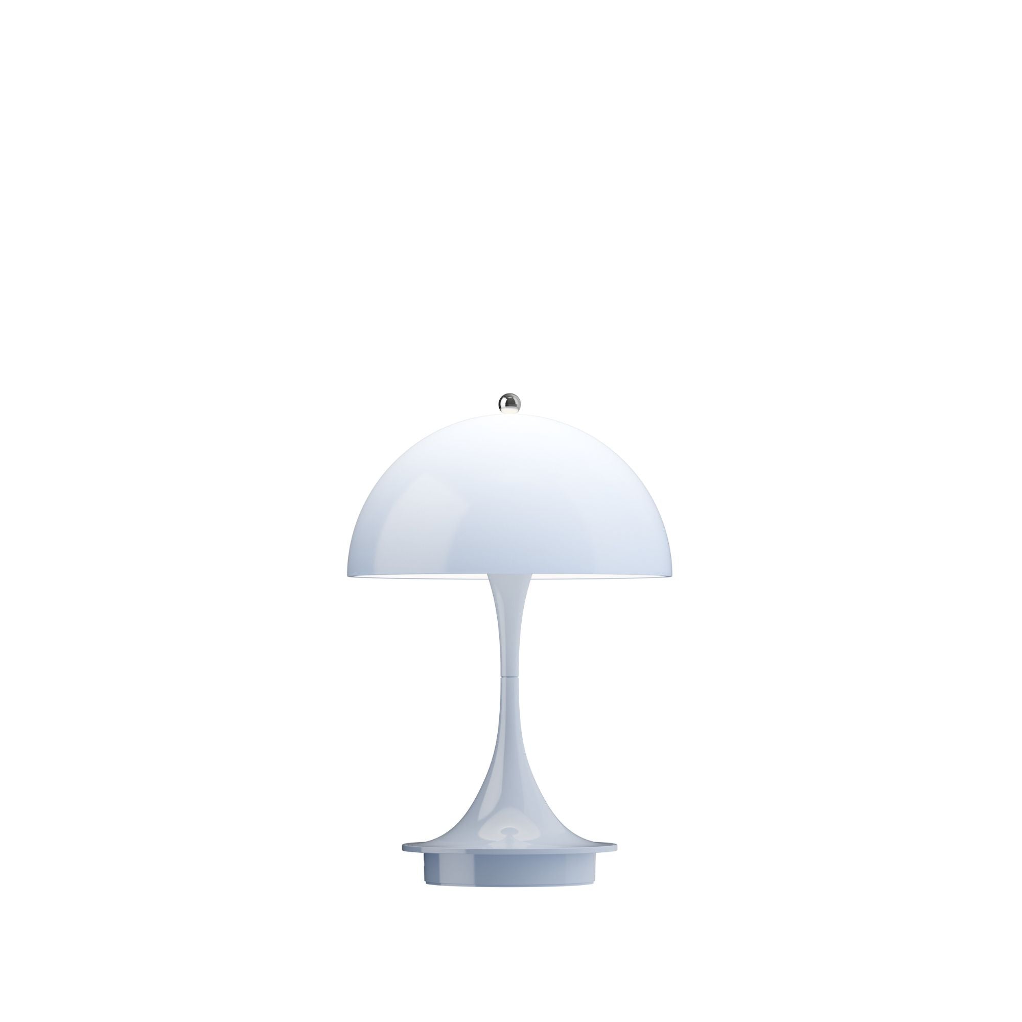 Panthella 160 Portable Lamp - Opal Pale Blue - Louis Poulsen