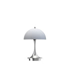 Panthella 160 Portable Lamp - Chrome Opal Blue - Louis Poulsen