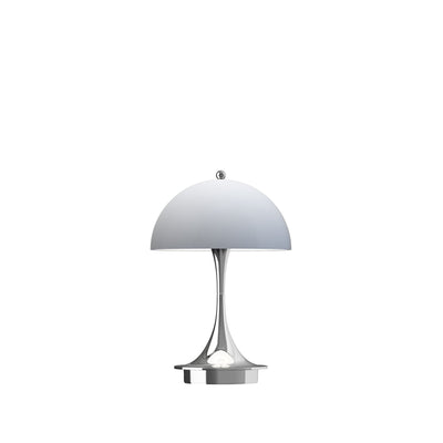 Panthella 160 Portable Lamp - Chrome Opal Blue - Louis Poulsen