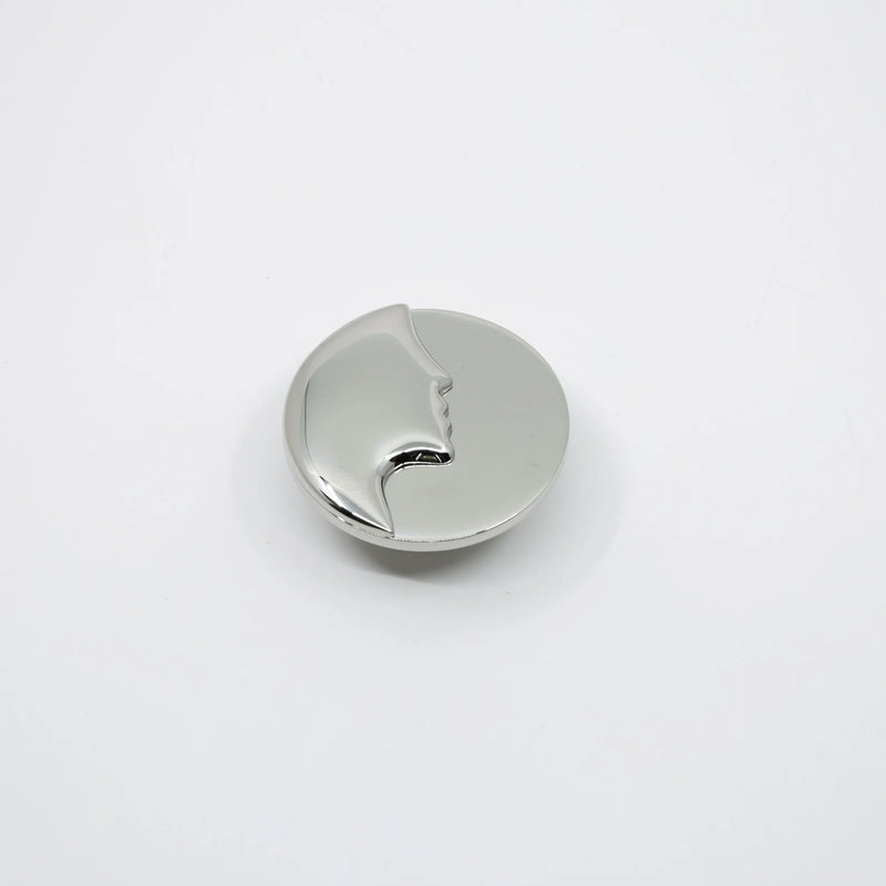 Profile Cameo Left Pull – Polished Nickel