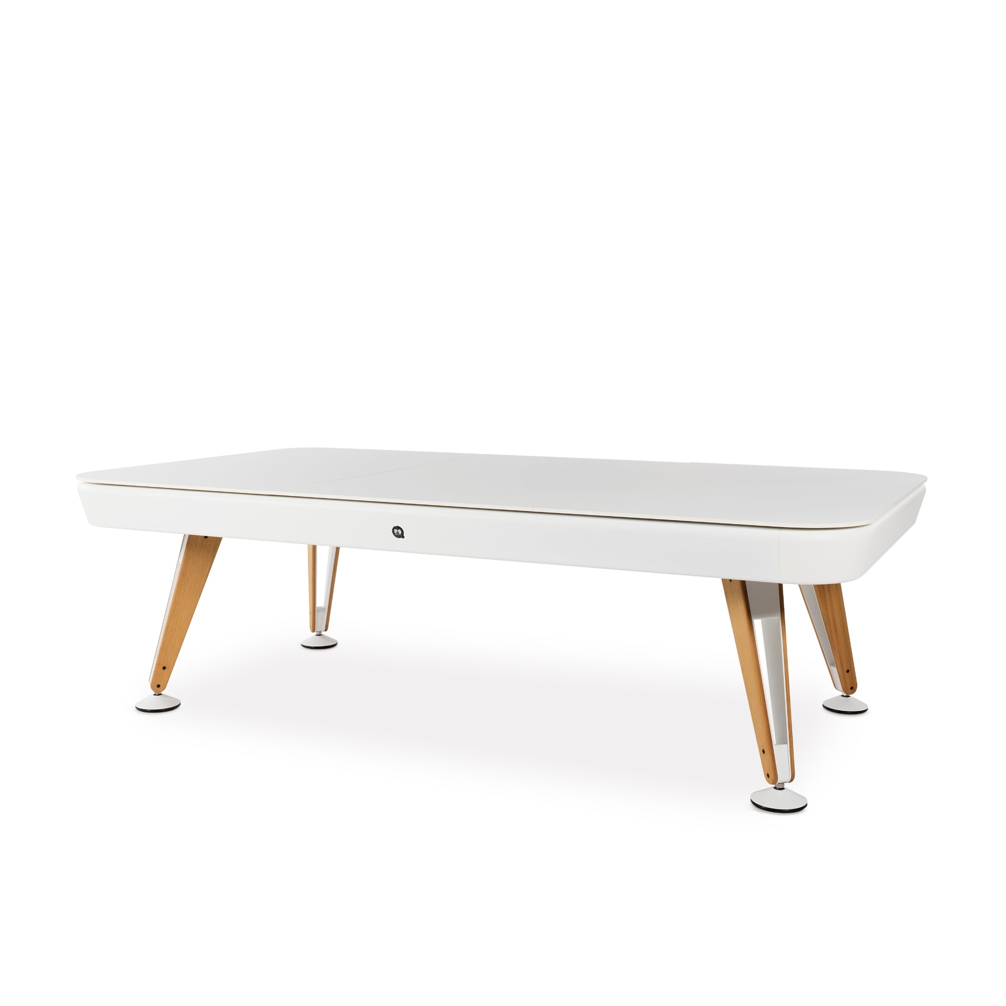 RS Barcelona Diagonal Pool Table - Outdoor – White Cover