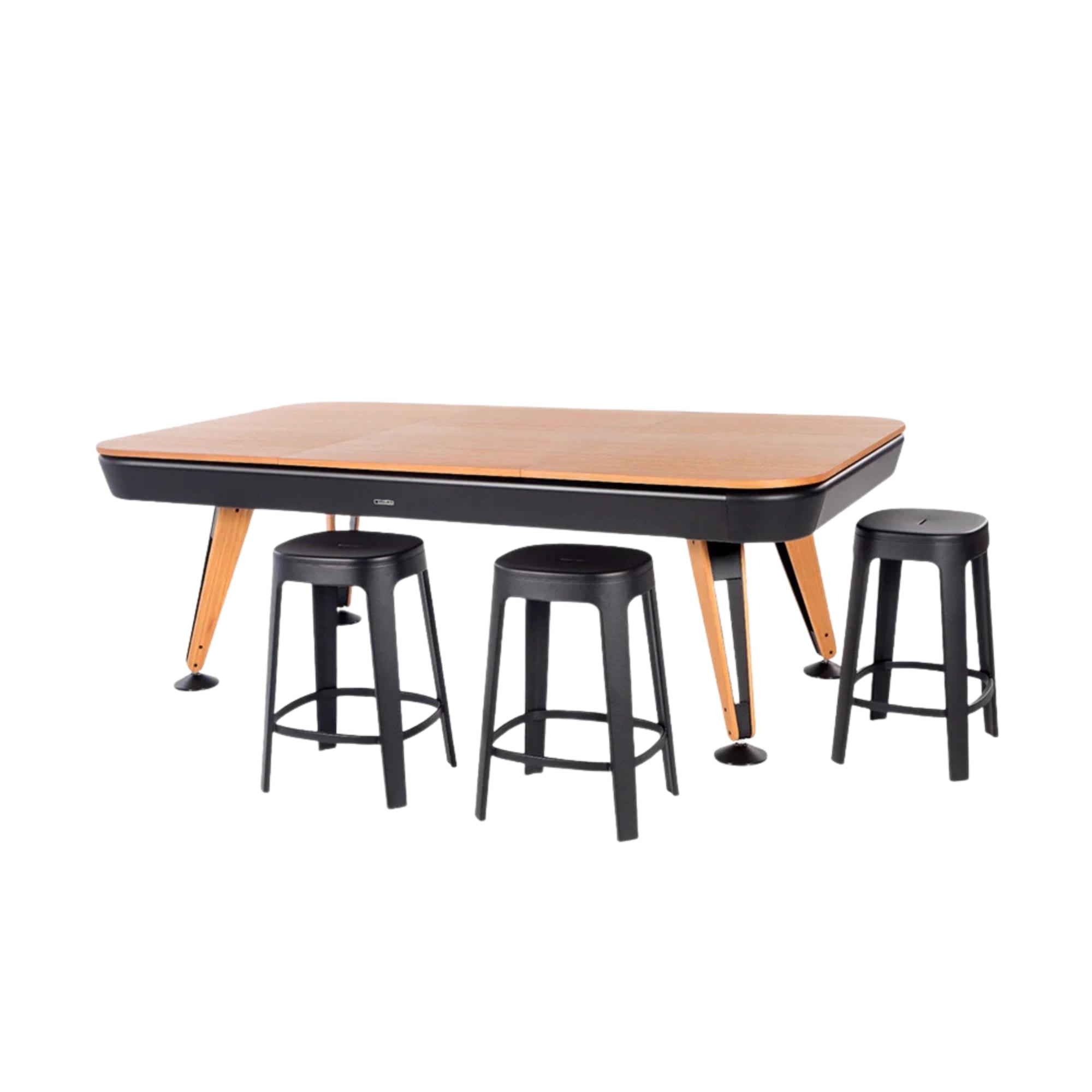 RS Barcelona Indoor Dining Pool Table Kit – Pool Table Top in Iroko