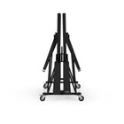 RS Barcelona Folding Ping Pong Table, Monochrome – Luxury Game Table in Black