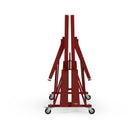 RS Barcelona Folding Ping Pong Table, Monochrome – Luxury Game Table in Bordeaux
