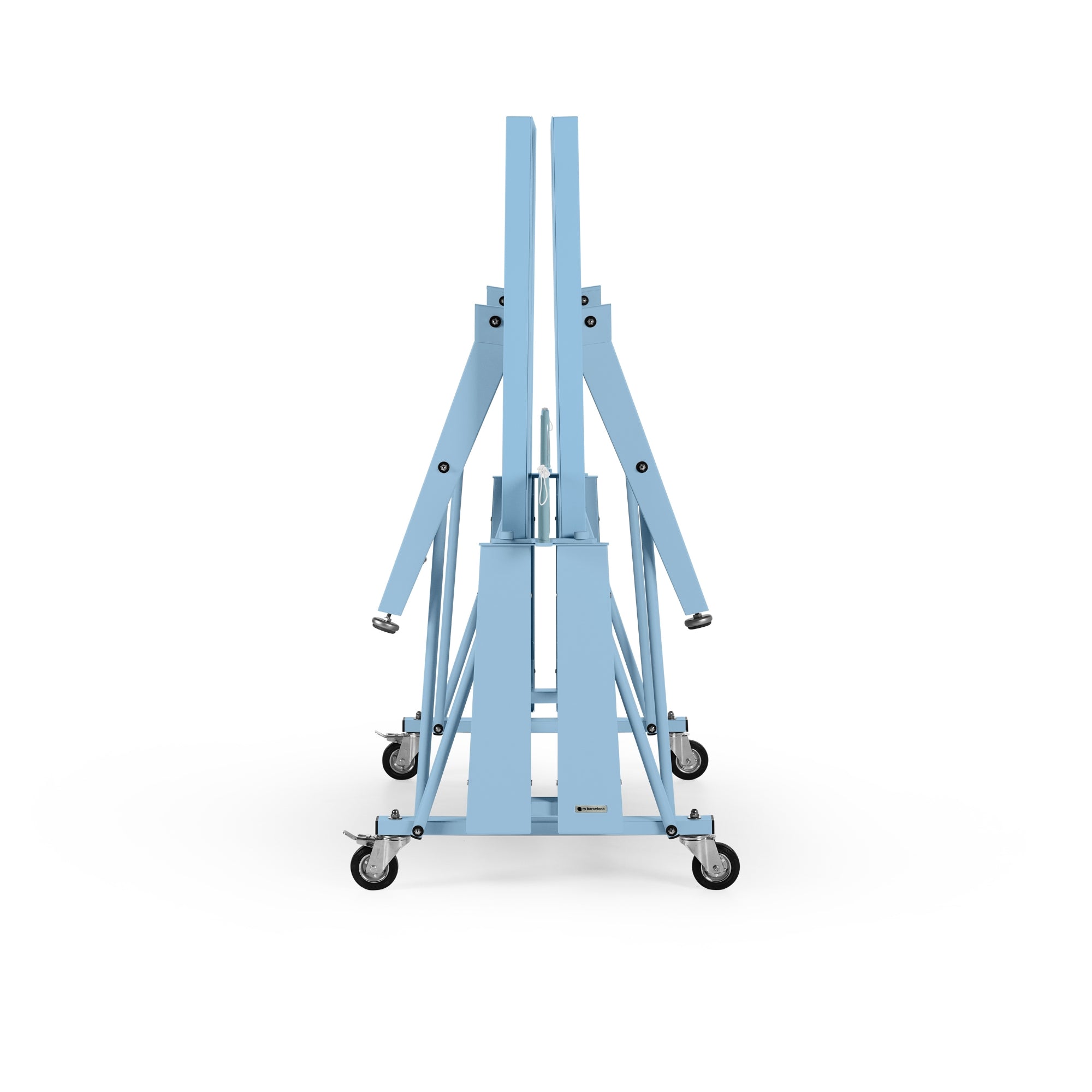 RS Barcelona Folding Ping Pong Table, Monochrome – Luxury Game Table in Cool Blue