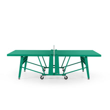 RS Barcelona Folding Ping Pong Table, Monochrome – Modern Game Table in Emerald Green