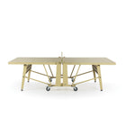 RS Barcelona Folding Ping Pong Table, Monochrome – Modern Game Table in Green Beige