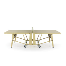 RS Barcelona Folding Ping Pong Table, Monochrome – Modern Game Table in Green Beige