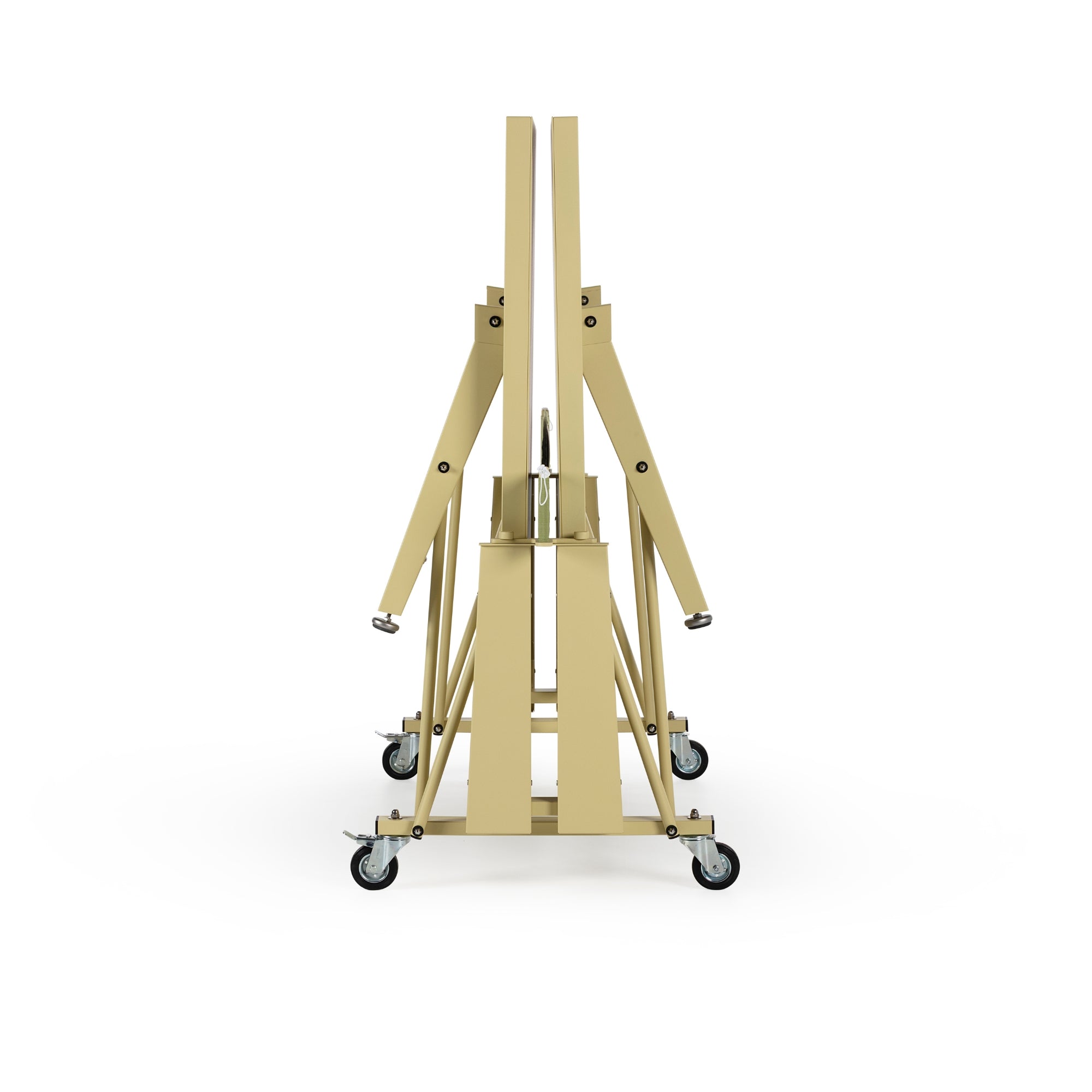 RS Barcelona Folding Ping Pong Table, Monochrome – Luxury Game Table in Green Beige