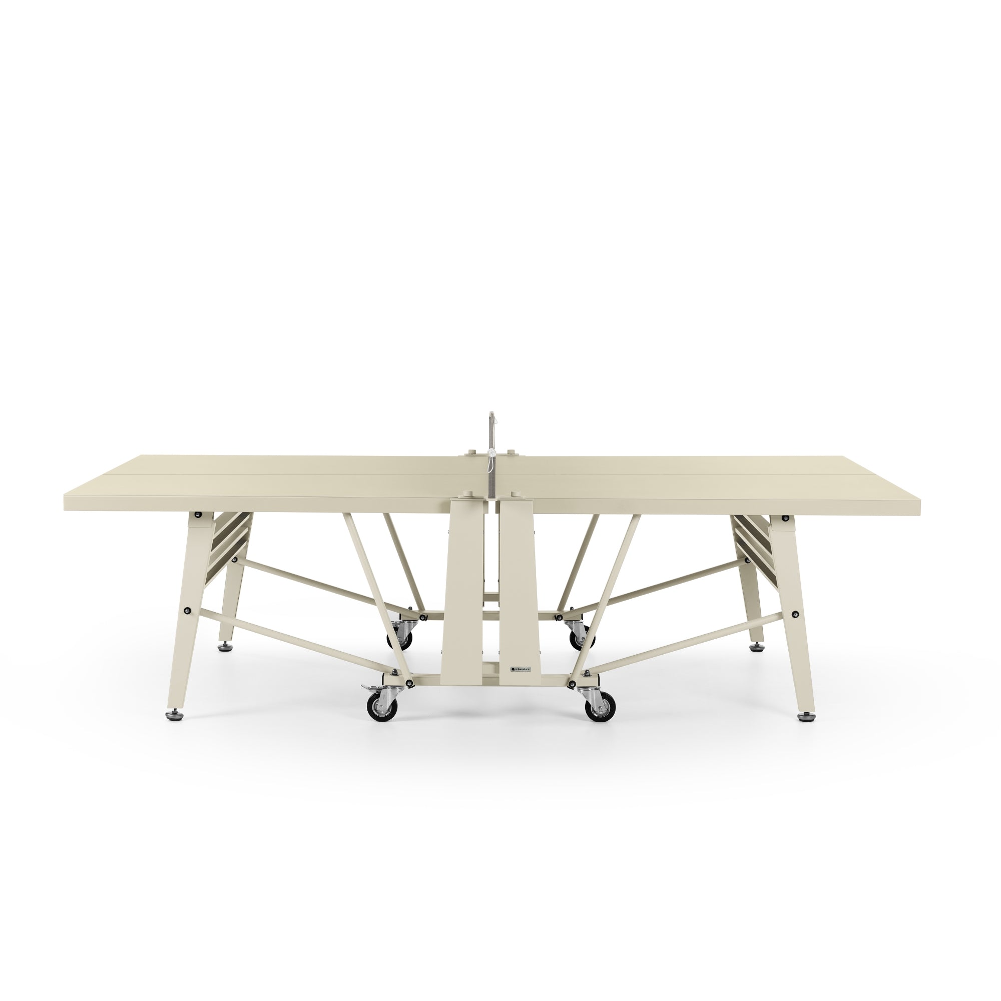 RS Barcelona Folding Ping Pong Table, Monochrome – Modern Game Table in Grey