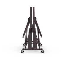 RS Barcelona Folding Ping Pong Table, Monochrome – Luxury Game Table in Grey Brown