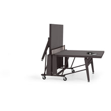 RS Barcelona Folding Ping Pong Table, Monochrome – Indoor Game Table in Grey Brown