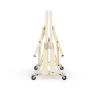 RS Barcelona Folding Ping Pong Table, Monochrome – Luxury Game Table in Light Ivory