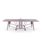 RS Barcelona Folding Ping Pong Table, Monochrome – Modern Game Table in Pastel Violet