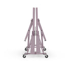 RS Barcelona Folding Ping Pong Table, Monochrome – Luxury Game Table in Pastel Violet