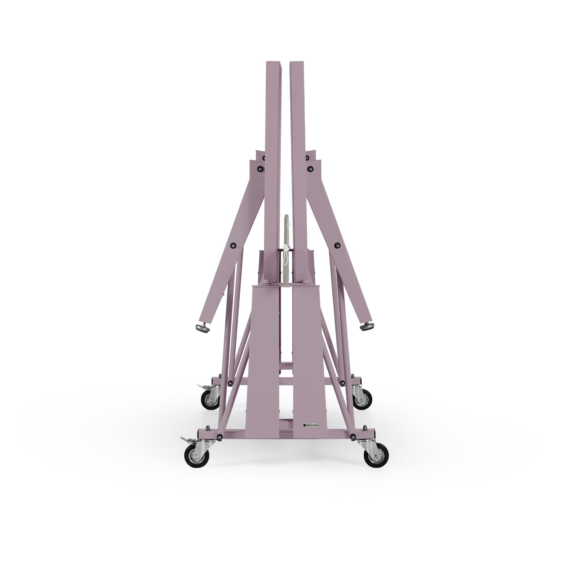 RS Barcelona Folding Ping Pong Table, Monochrome – Luxury Game Table in Pastel Violet