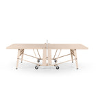 RS Barcelona Folding Ping Pong Table, Monochrome – Modern Game Table in Peach Rose
