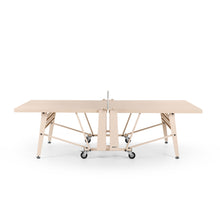 RS Barcelona Folding Ping Pong Table, Monochrome – Modern Game Table in Peach Rose