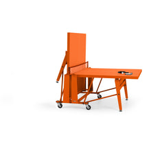 RS Barcelona Folding Ping Pong Table, Monochrome – Indoor Game Table in Pure Orange