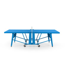 RS Barcelona Folding Ping Pong Table, Monochrome – Modern Game Table in Sky Blue
