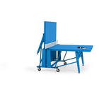 RS Barcelona Folding Ping Pong Table, Monochrome – Indoor Game Table in Sky Blue