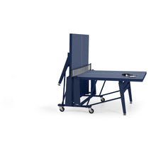 RS Barcelona Folding Ping Pong Table, Monochrome – Indoor Game Table in Steel Blue