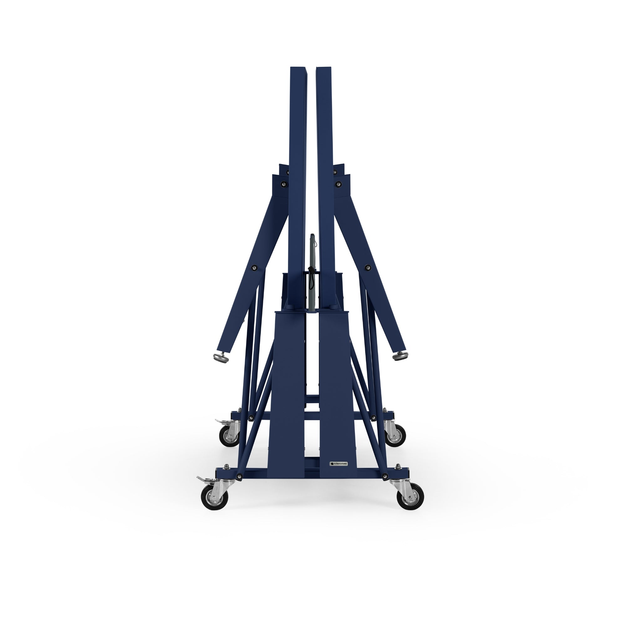 RS Barcelona Folding Ping Pong Table, Monochrome – Luxury Game Table in Steel Blue