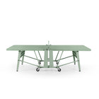 RS Barcelona Folding Ping Pong Table, Monochrome – Modern Game Table in Warm Sage