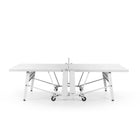 RS Barcelona Folding Ping Pong Table, Monochrome – Modern Game Table in White