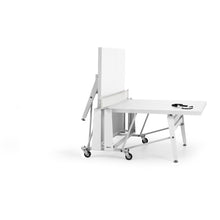 RS Barcelona Folding Ping Pong Table, Monochrome – Indoor Game Table in White