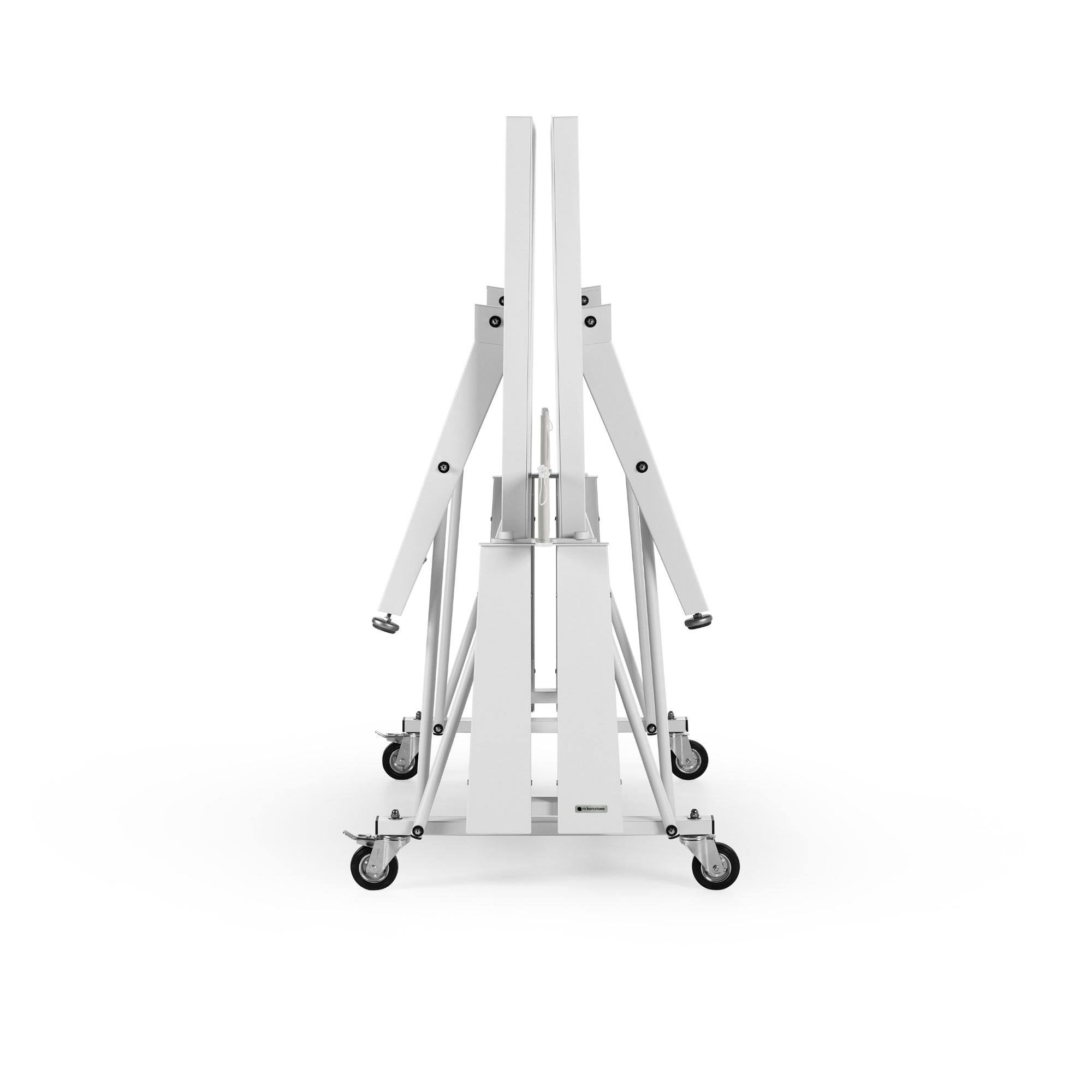 RS Barcelona Folding Ping Pong Table, Monochrome – Luxury Game Table in White