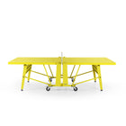 RS Barcelona Folding Ping Pong Table, Monochrome – Modern Game Table in Yellow