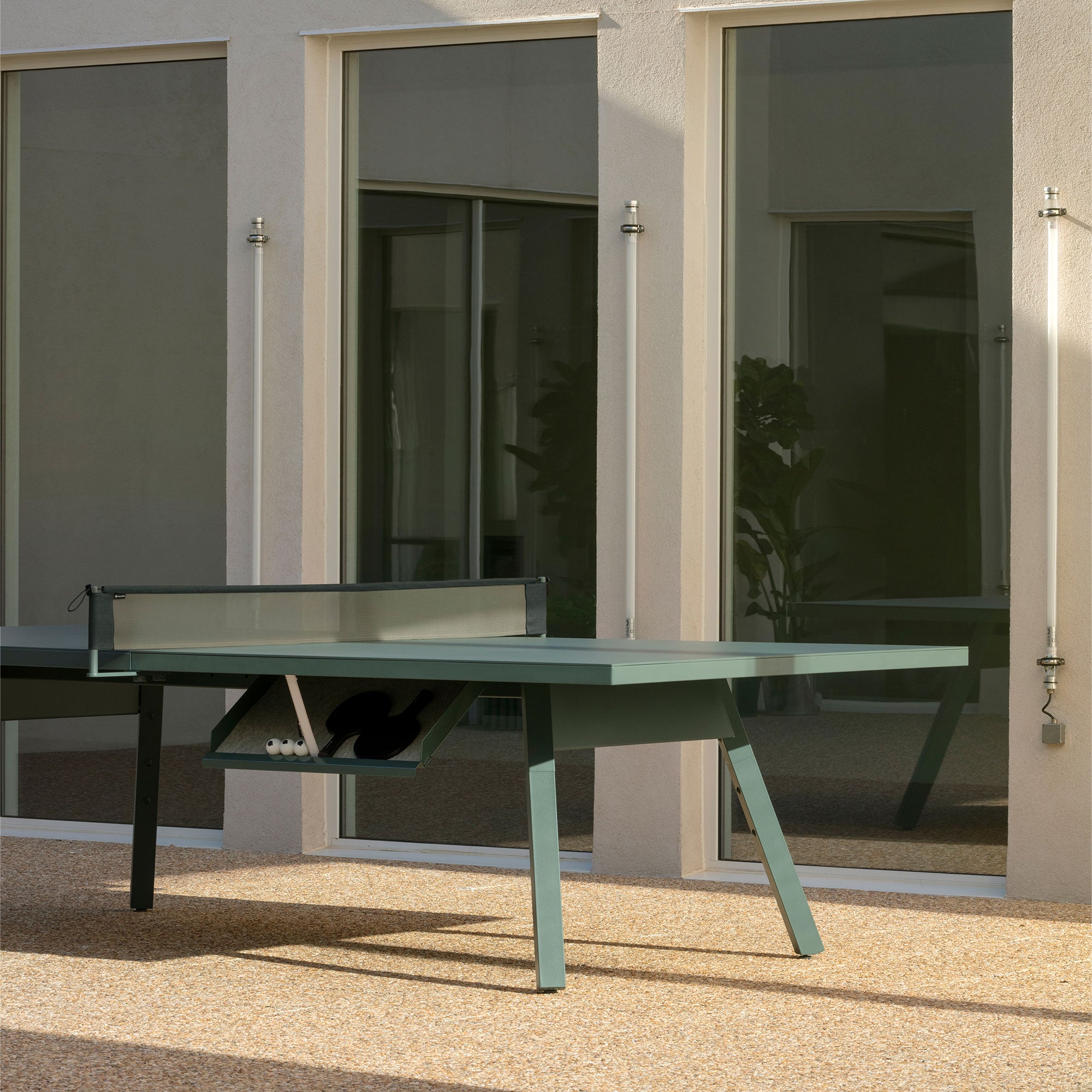 You & Me Ping Pong Table Monochrome Green | DSHOP