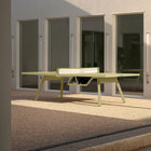 You & Me Ping Pong Table Monochrome Green Beige | DSHOP