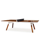 You & Me Ping Pong Table, Walnut / White | DSHOP