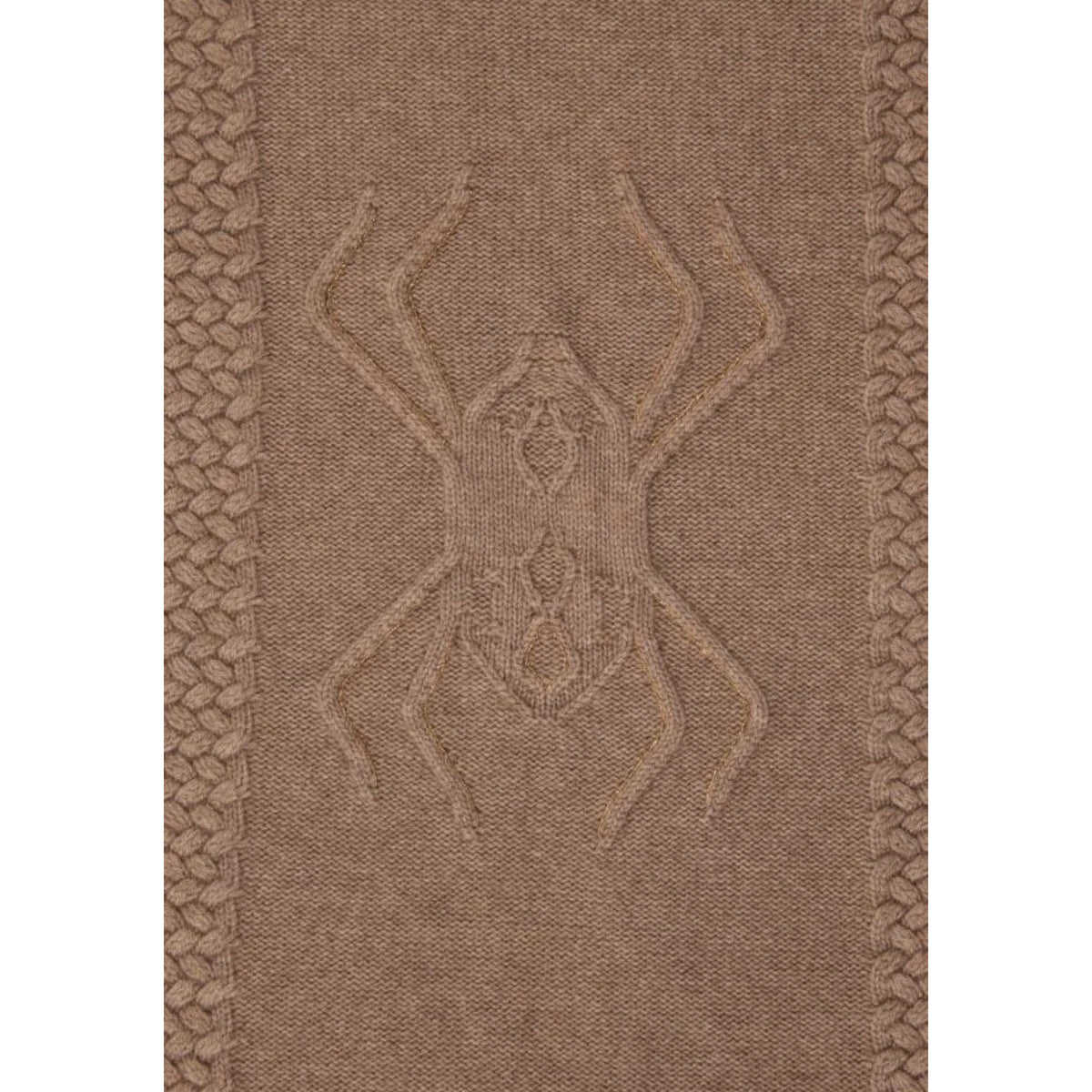 Aranea Cashmere Throw - Taupe | DSHOP