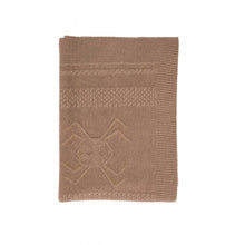 Aranea Cashmere Throw - Taupe