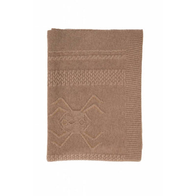 Aranea Cashmere Throw - Taupe