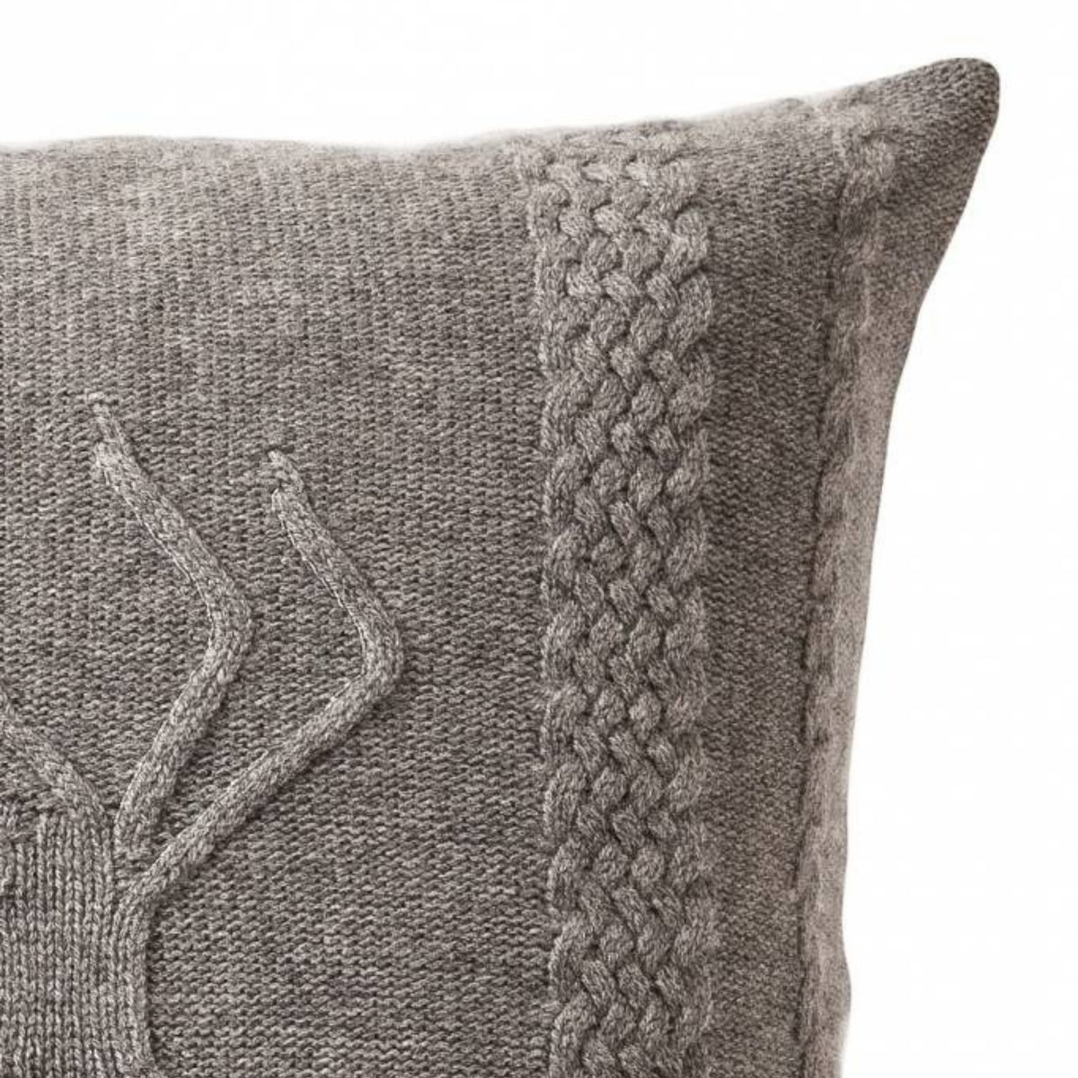 Rani Arabella Cashmere Aranea Pillow in Gray | DSHOP