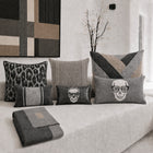 Rani Arabella Cashmere Aranea Pillow – Italian Pillow in Gray | DSHOP