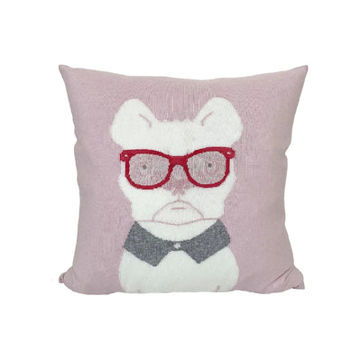 Cashmere Blend Dog Pillow - Pink | DSHOP
